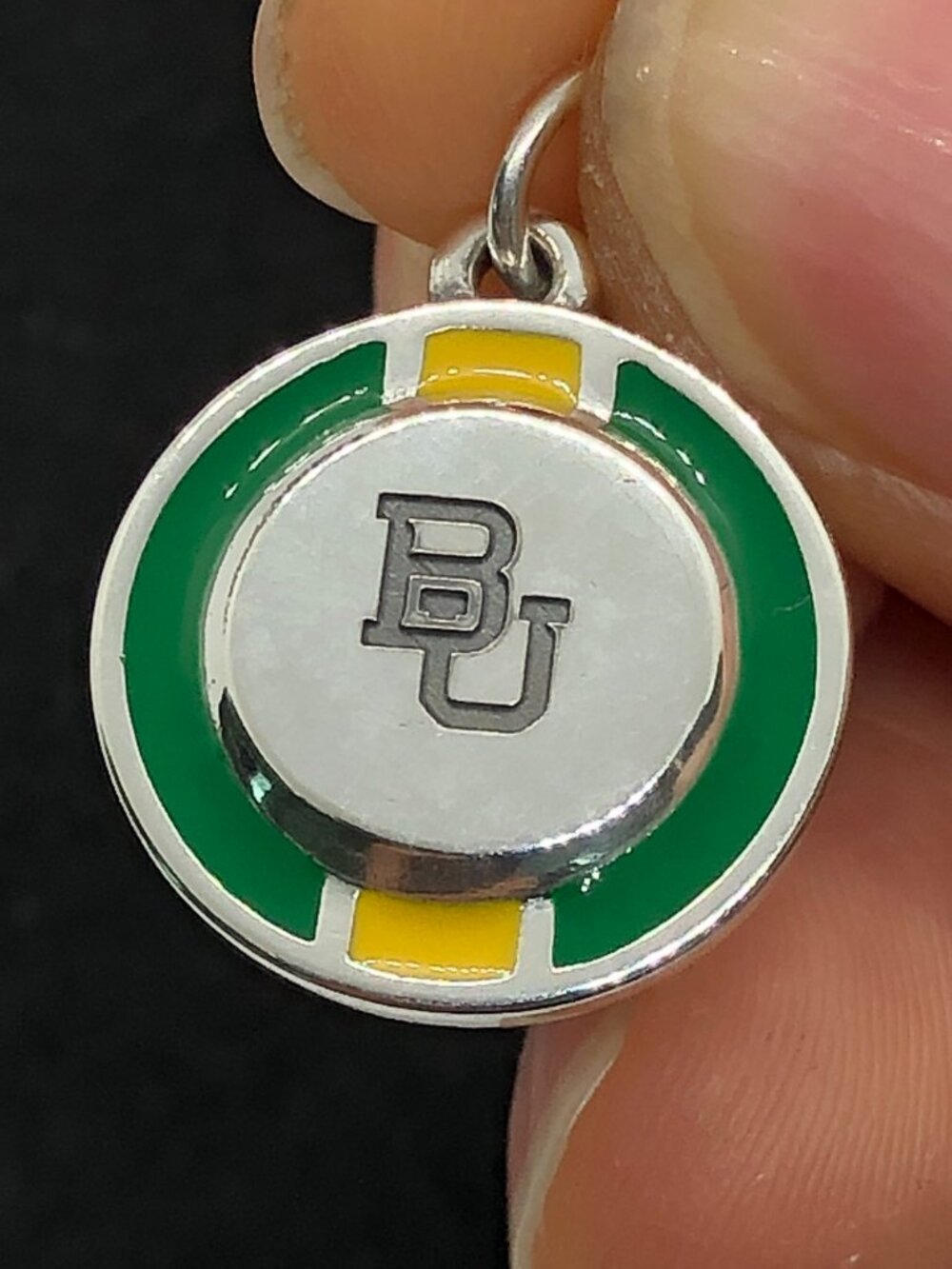👍👍James Avery Enamel Baylor University School Spirit Charm